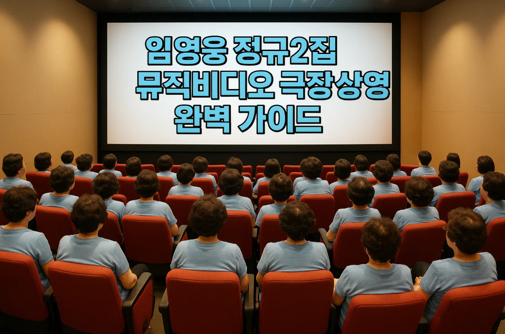 임영웅 정규2집 뮤직비디오 극장 상영 완벽 가이드(청음회)