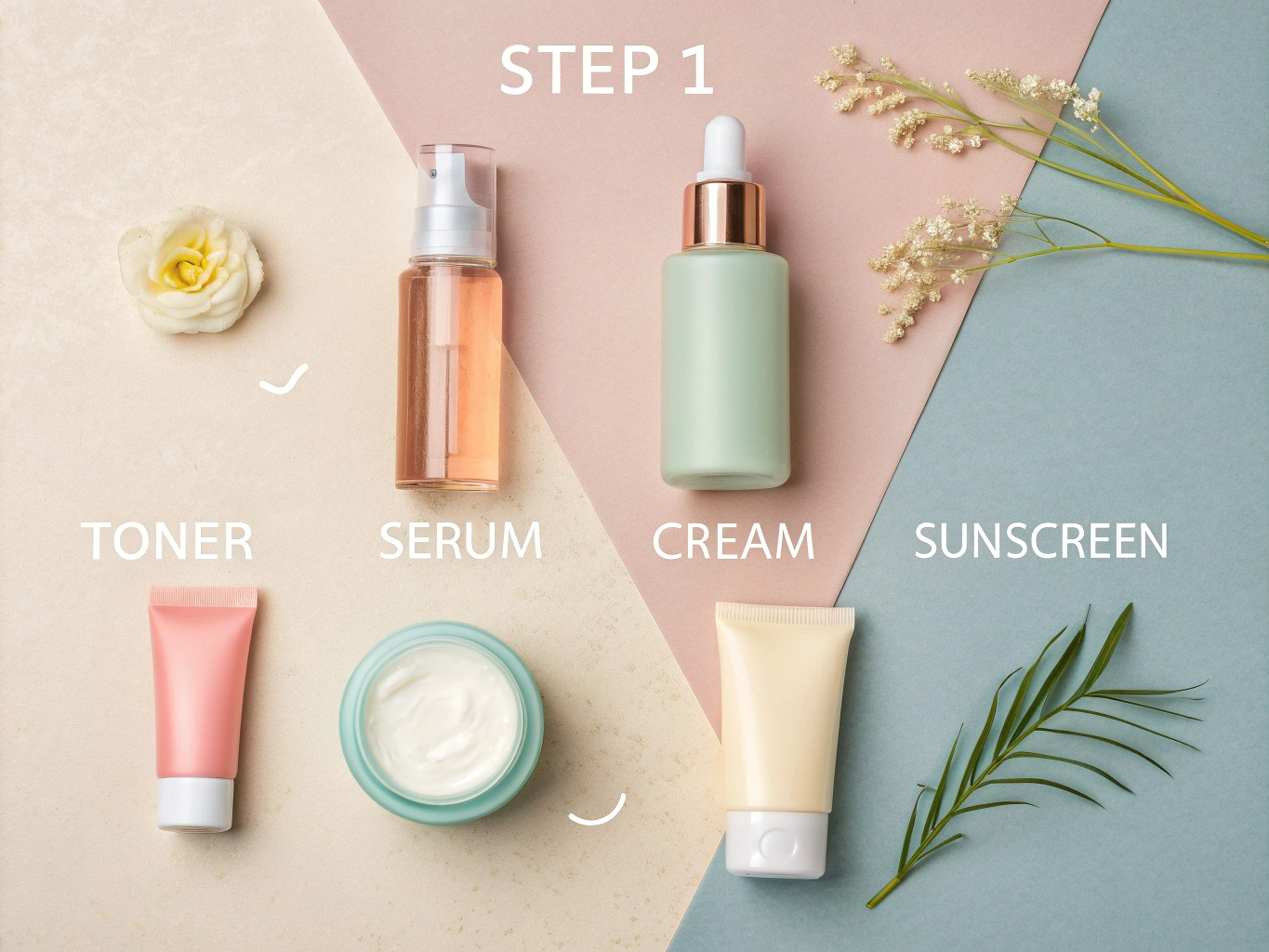 메이크업 전 스킨케어 루틴