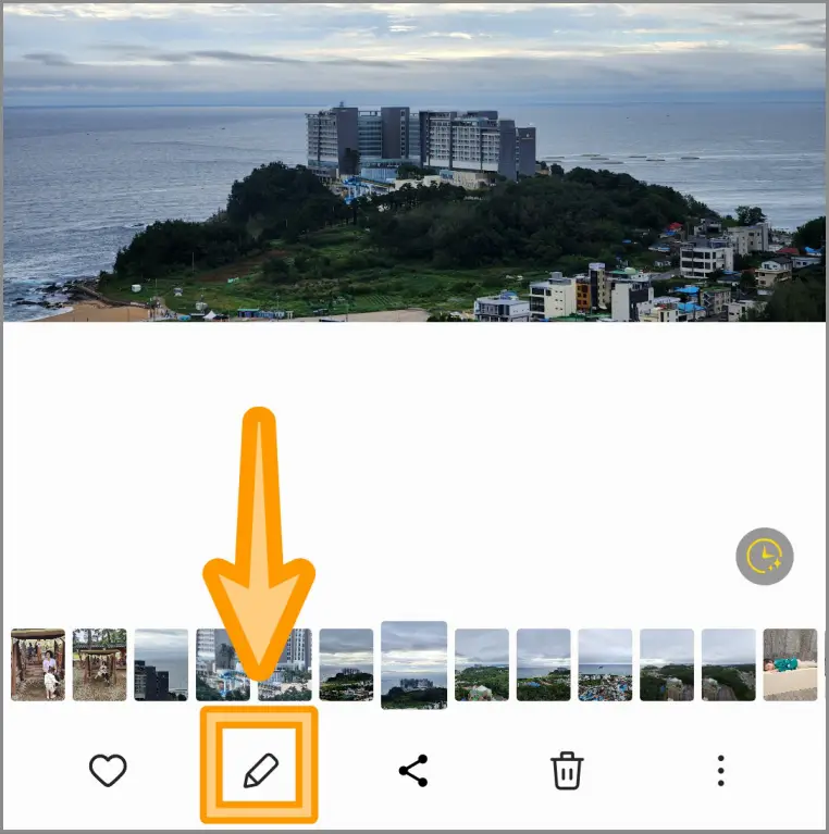 갤럭시-사진-날짜표시-스티커