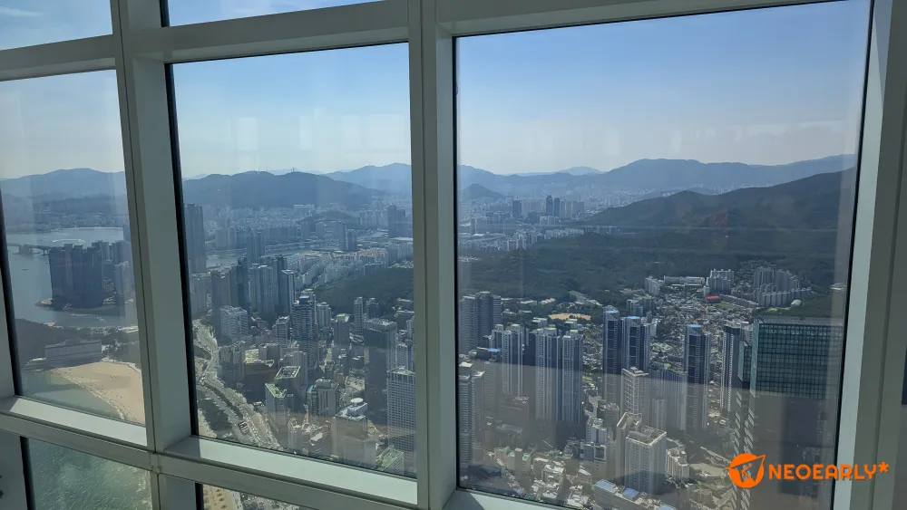 산 많은 부산의 지형도 쉽게 확인할 수 있죠.