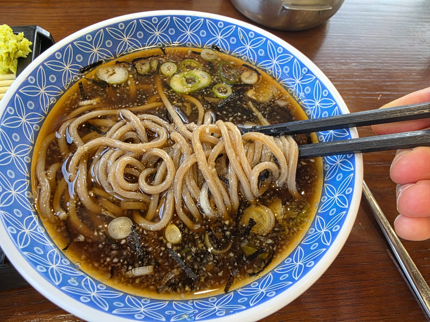 소바 면 들어올리기2