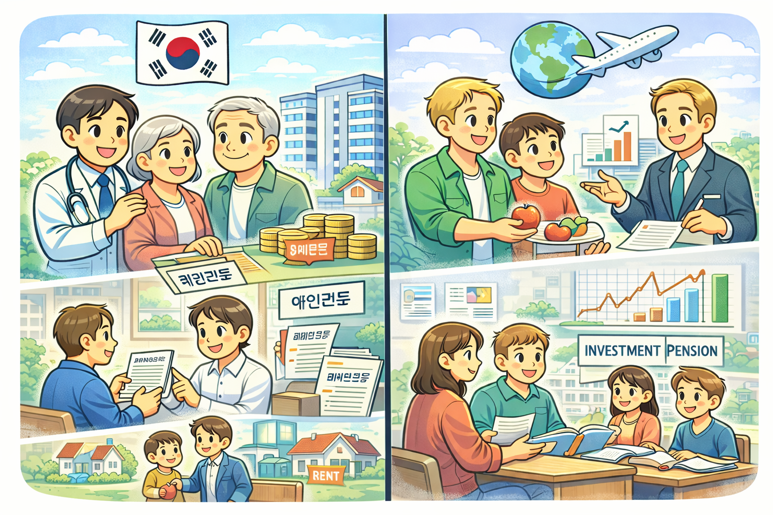 한국 vs 해외 연금 제도