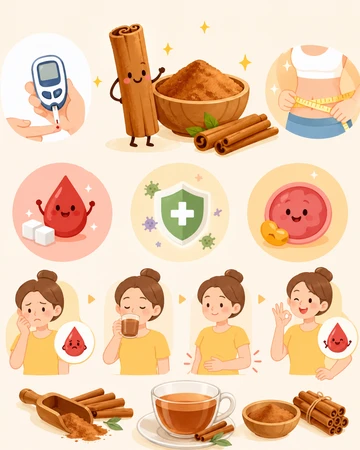 혈당 관리에 도움되는 시나몬 가루 효능17