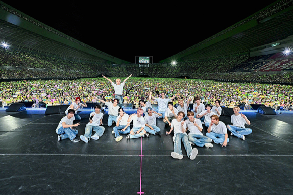 NCT 일본 오사카 스타디움 공연 현장 이미지 [사진=SM엔터테인먼트]