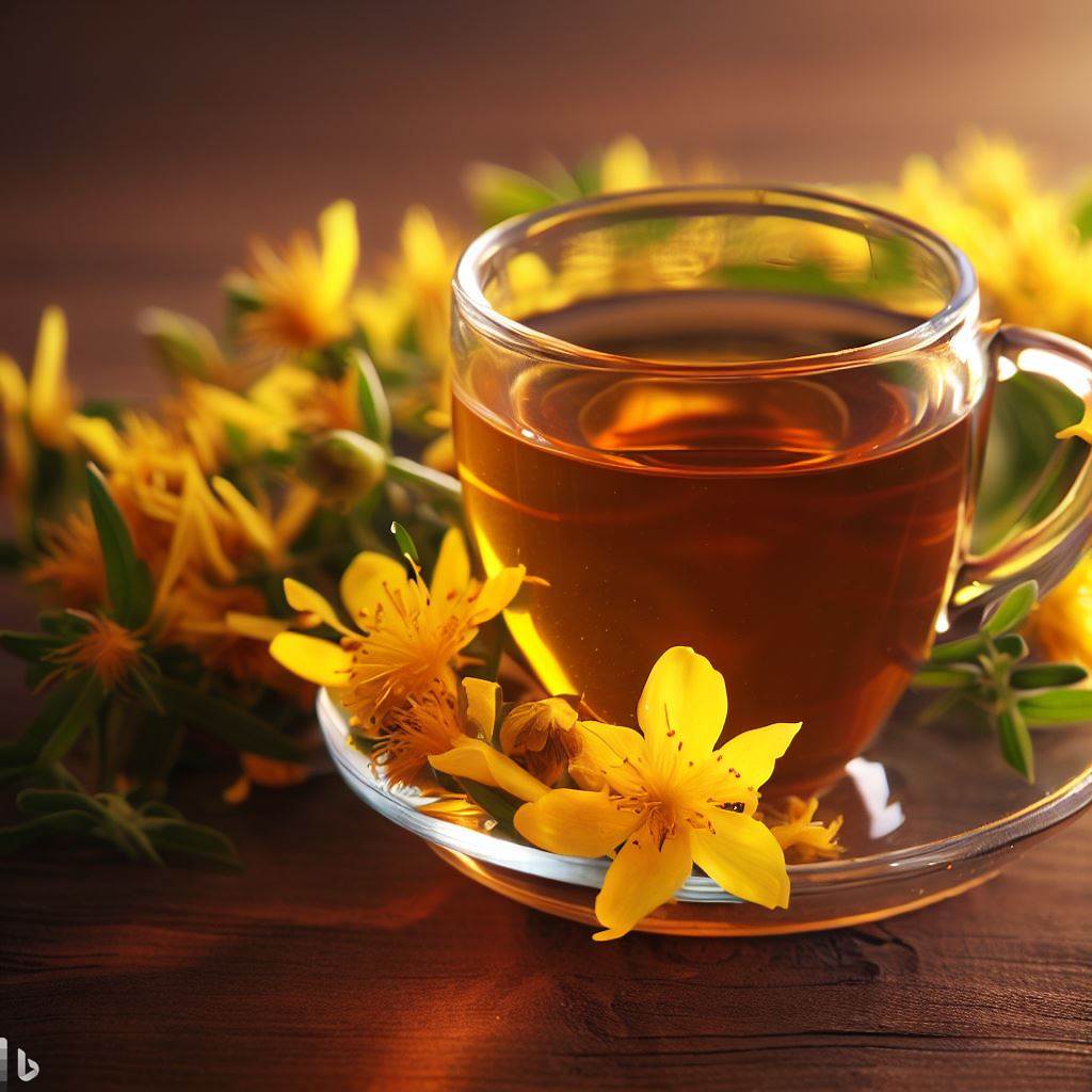 세인트 존스 워트 차