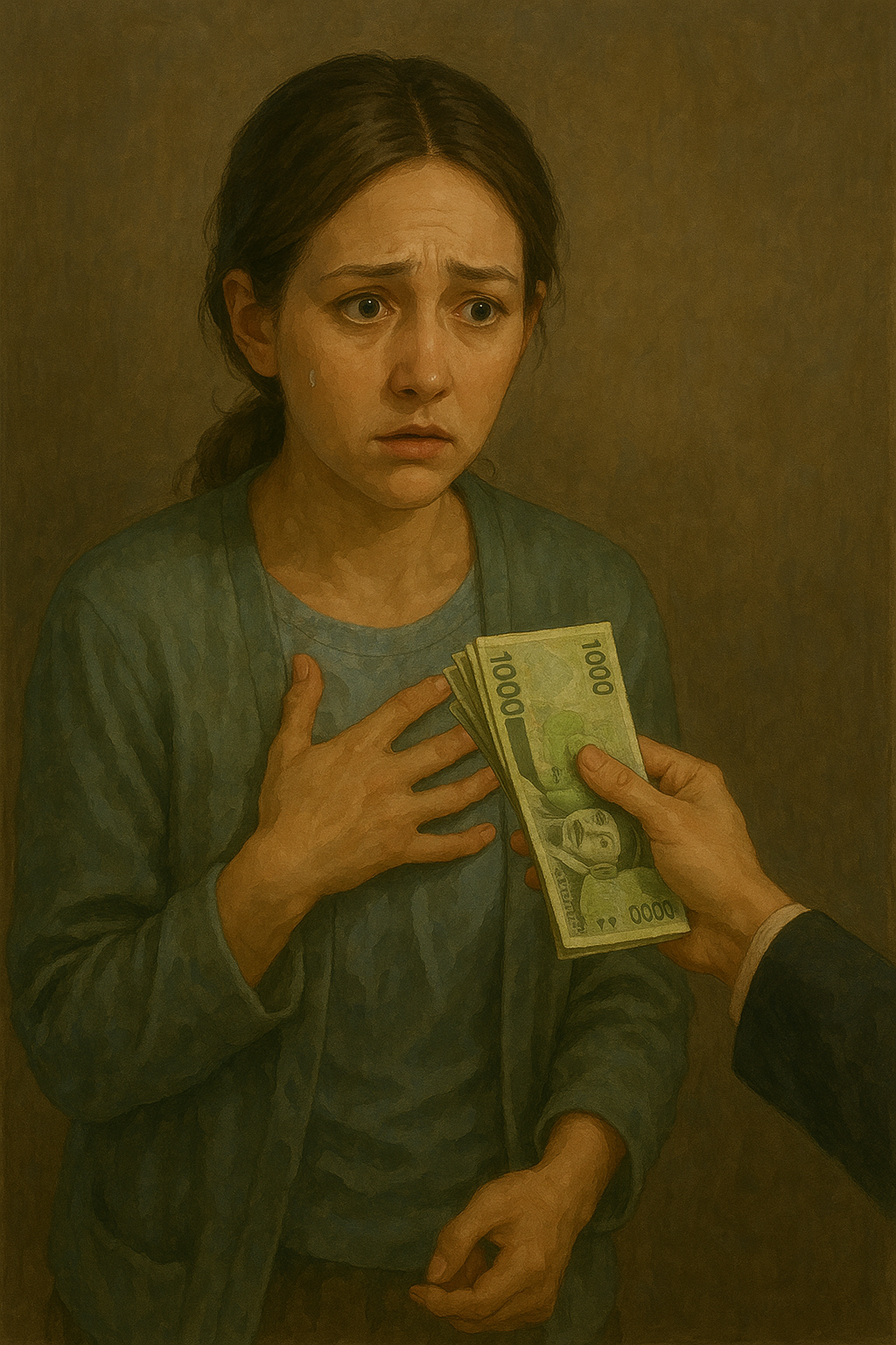 돈을 받고 불안해지는 꿈