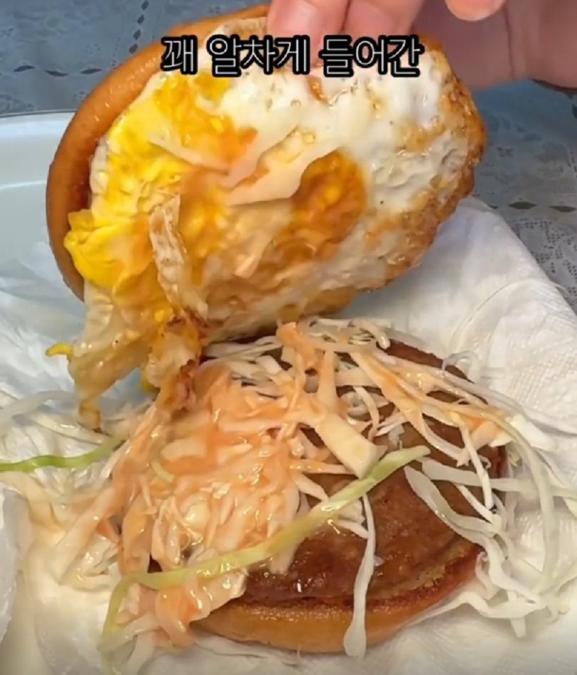 전현무계획-등촌동-간판없는햄버거-에그버거