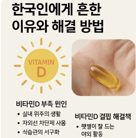 비타민D 결핍, 한국인에게 흔한 이유와 해결 방법 관련 사진