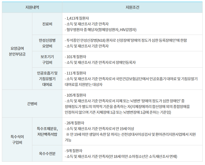 희귀질환 진단 의료비 지원사업이란? 지원 대상과 신청 방법