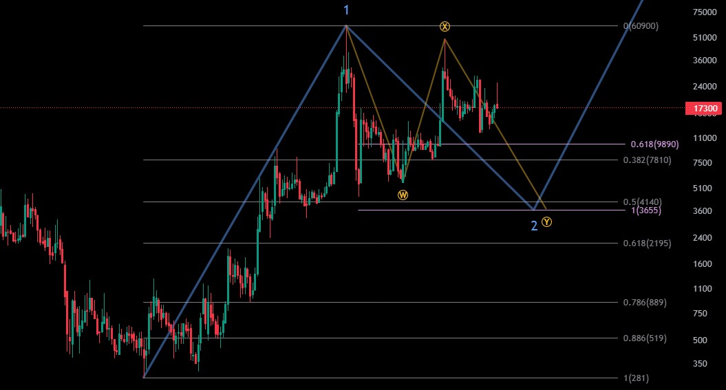 네이처셀 월봉 로그차트