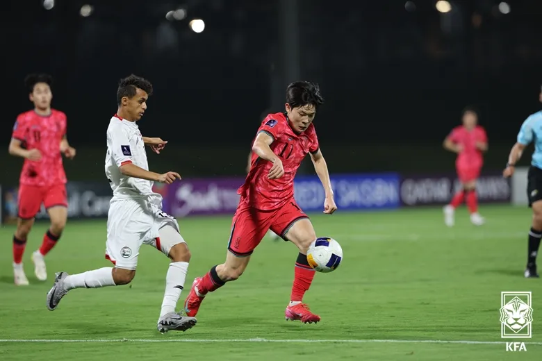2025 U-17 월드컵 진출 확정! – 아시안컵 조별리그 3차전 예멘전 결과, 김은성 결승골로 1-0 승리!