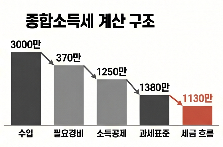 종합소득세 계산 구조