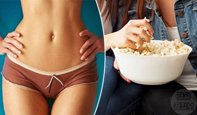 살안찌는음식,팝콘 뻥튀기,저녁 늦게 먹어도 뱃살 안찌는 건강식 7가지