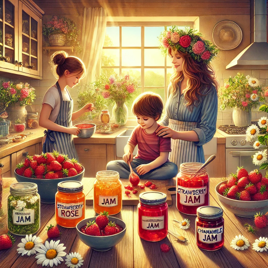 잼 만드는 이미지