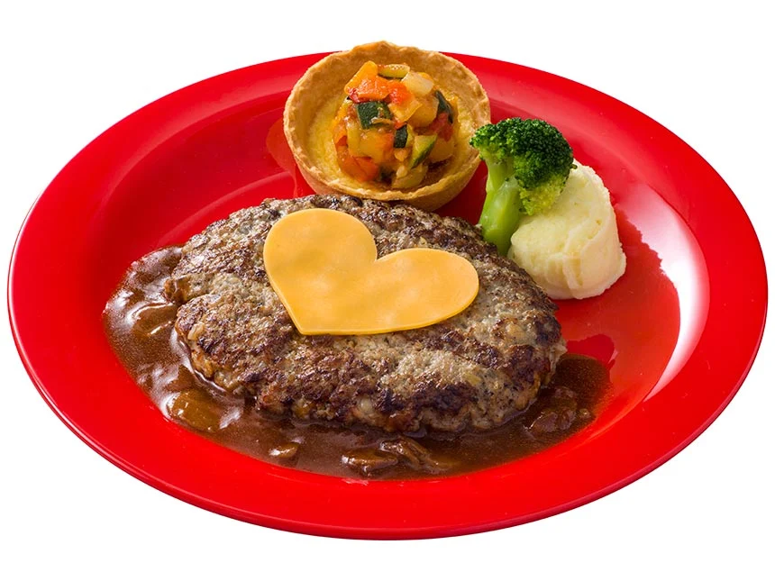 치즈 햄버그, 데미글라스 소스