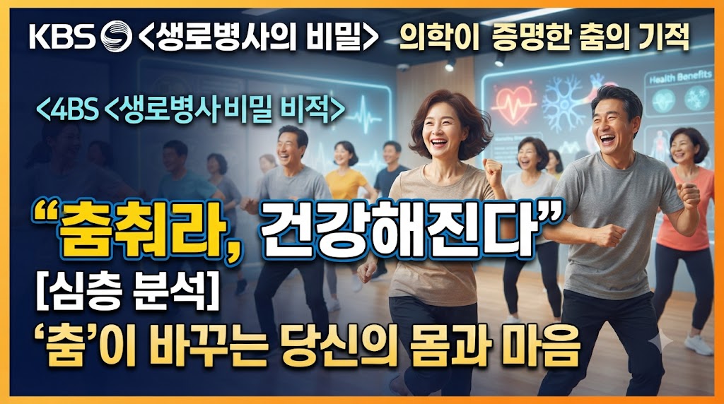 의학이 증명한 춤의 기적: KBS <생로병사의 비밀> "춤춰라, 건강해진다" 편 심층 분석