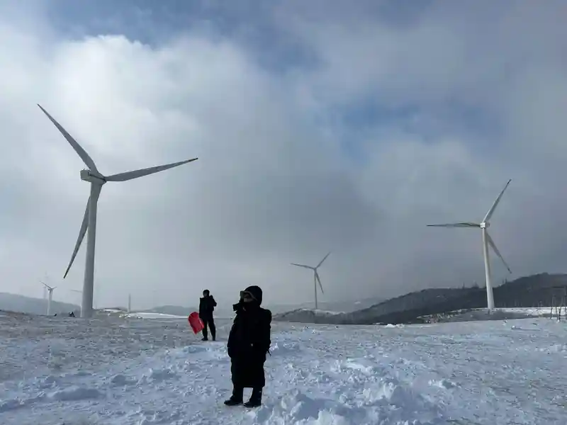 백패킹 성지와 풍차