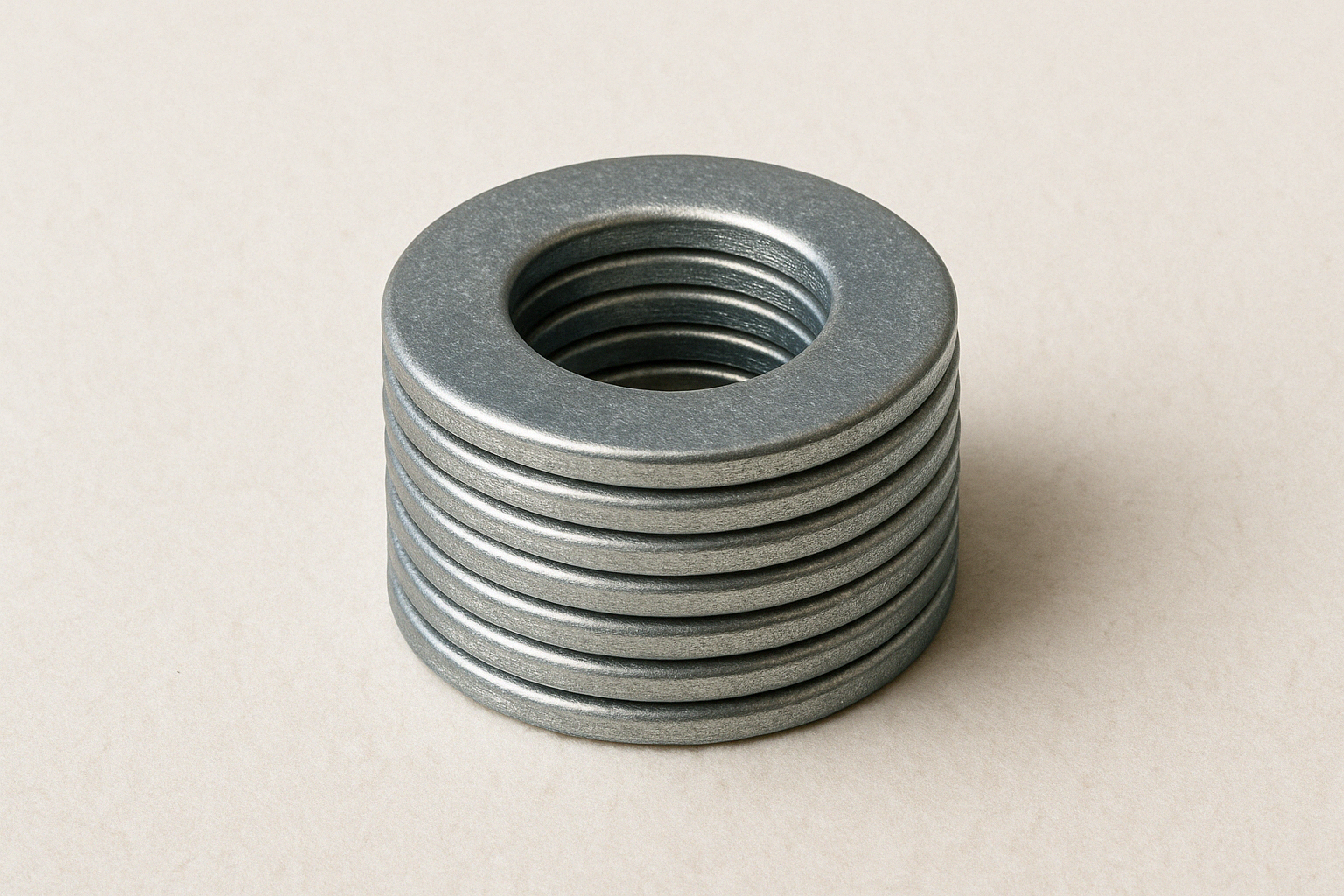 여러개 겹처있는 와셔