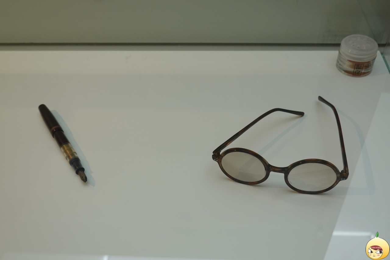 김창숙 만년필과 안경
