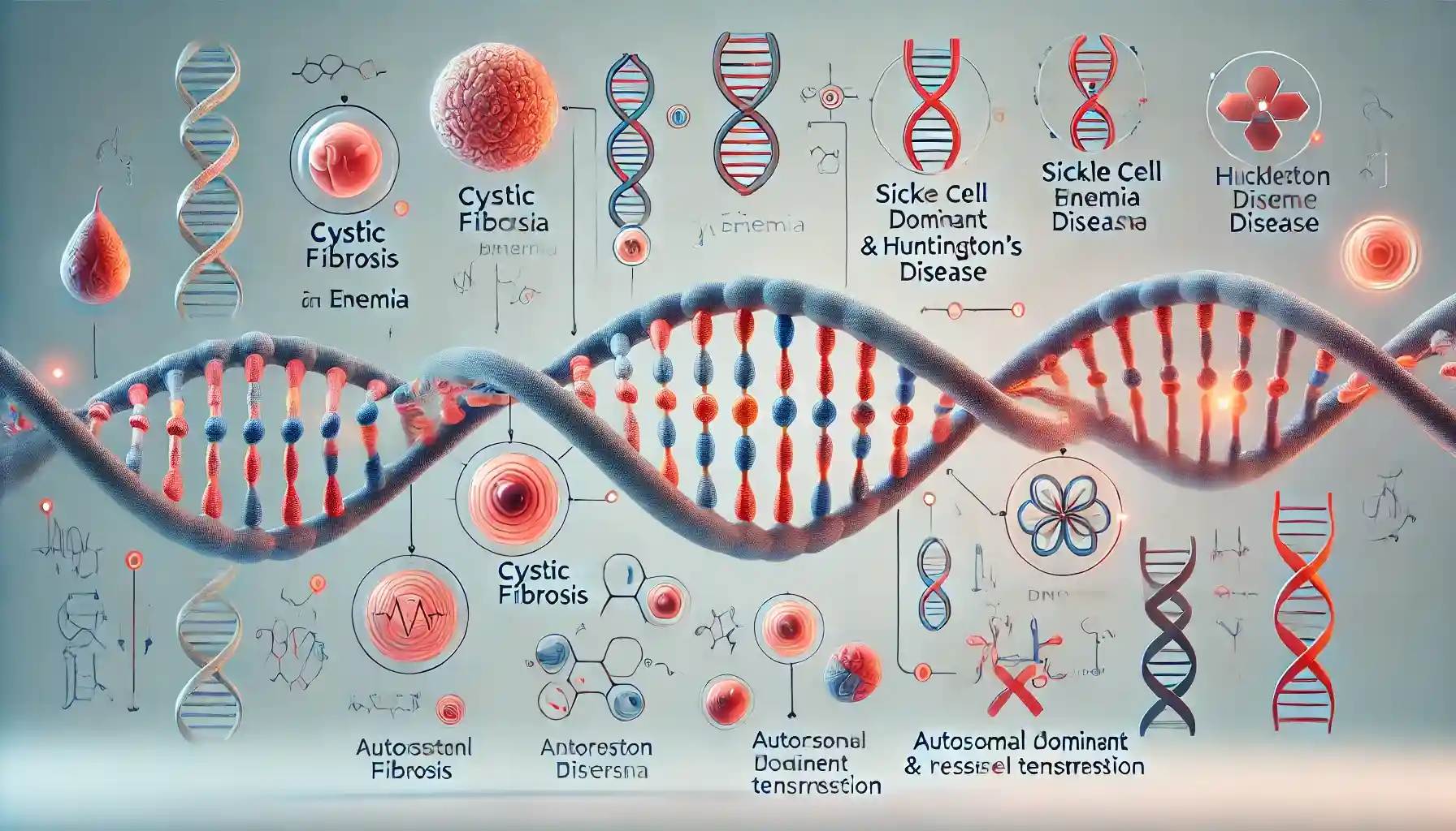 유전병 관련 이미지