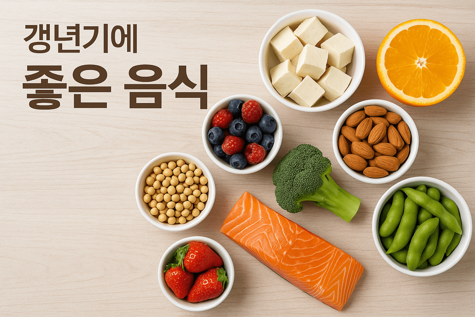 갱년기에 좋은 음식-사진