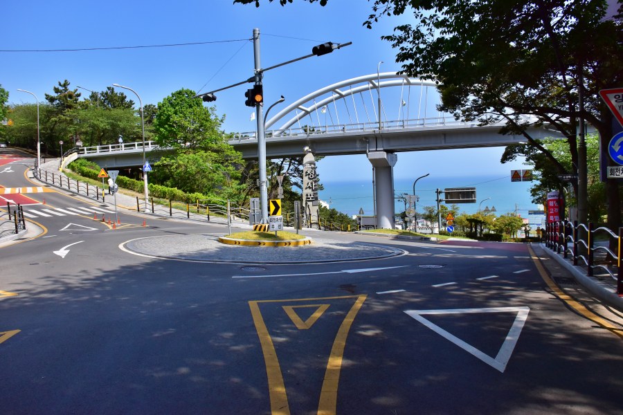 해운대 청사포 입구