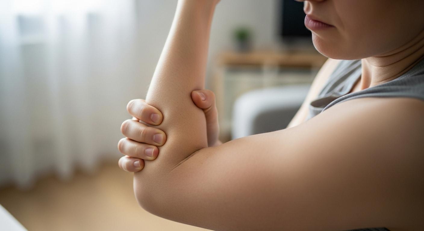 팔뚝살 통증
