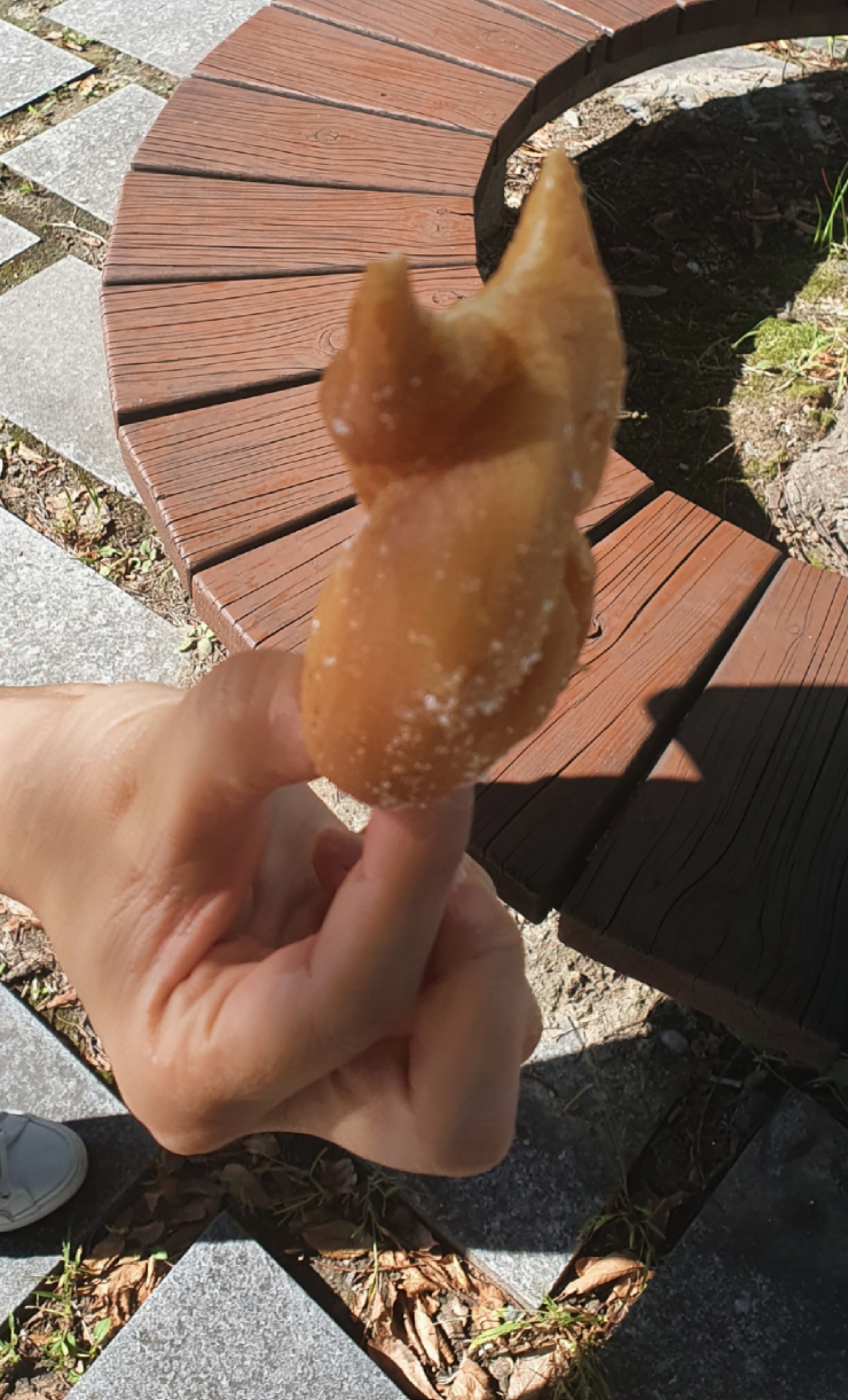 관저동 구봉마을 수요장터 꽈배기! 쫄깃해서 좋다.