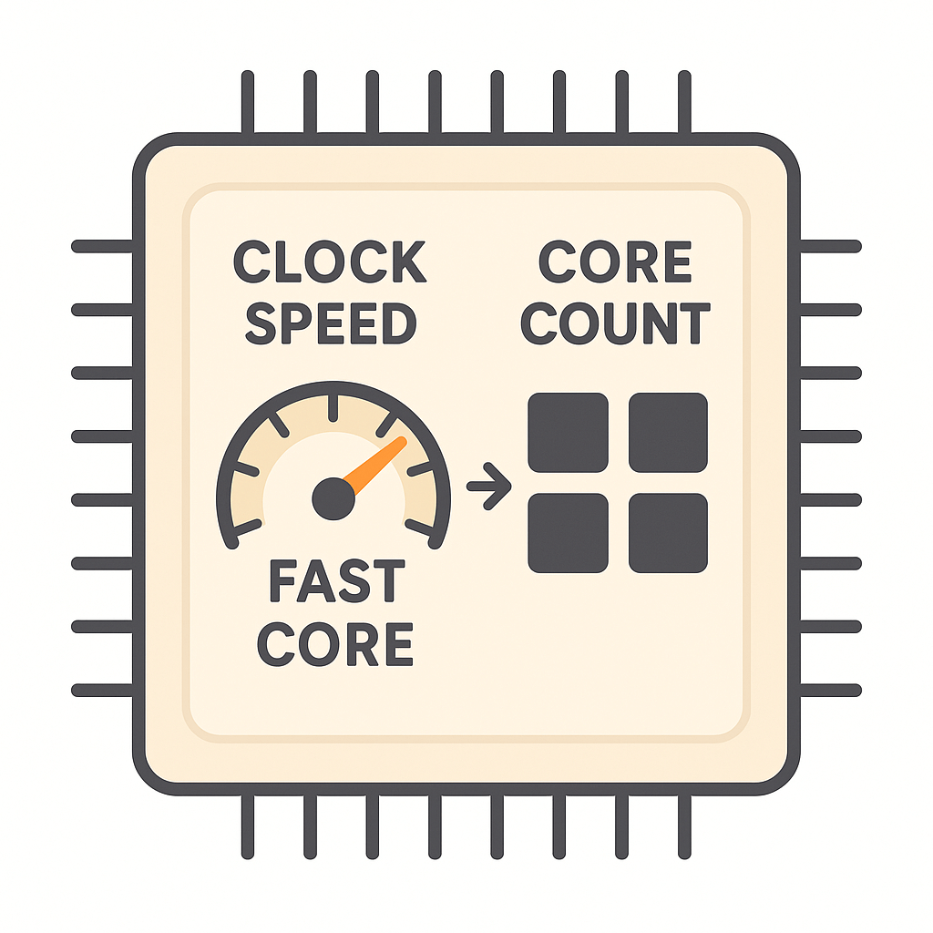 클럭 속도와 코어 수: CPU 성능을 결정하는 진짜 요소들