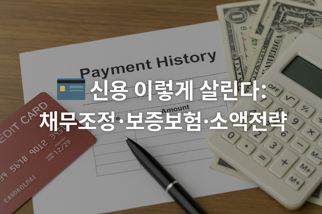 채무조정&middot;보증보험&middot;소액전략