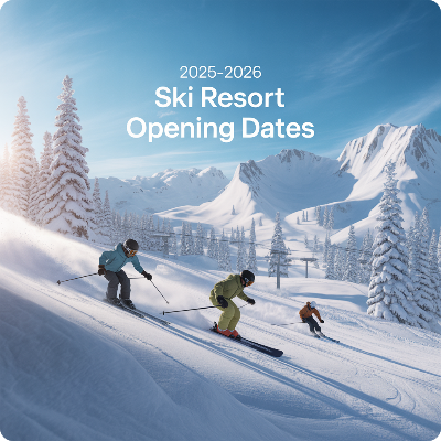 2025~2026 전국 스키장 개장일 이미지