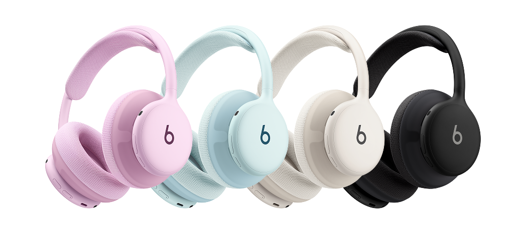 핑크, 스카이, 클라우드, 블랙 네 가지 색상의 Beats 360 헤드폰