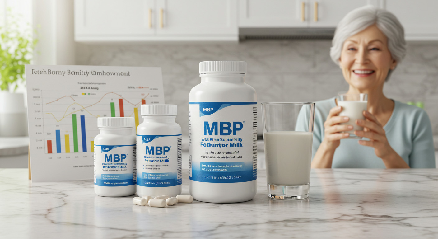 TV조선 <굿모닝 정보세상> 1227회- MBP 효능 총정리! 뼈 구멍 메우고 골밀도 올리는 단백질