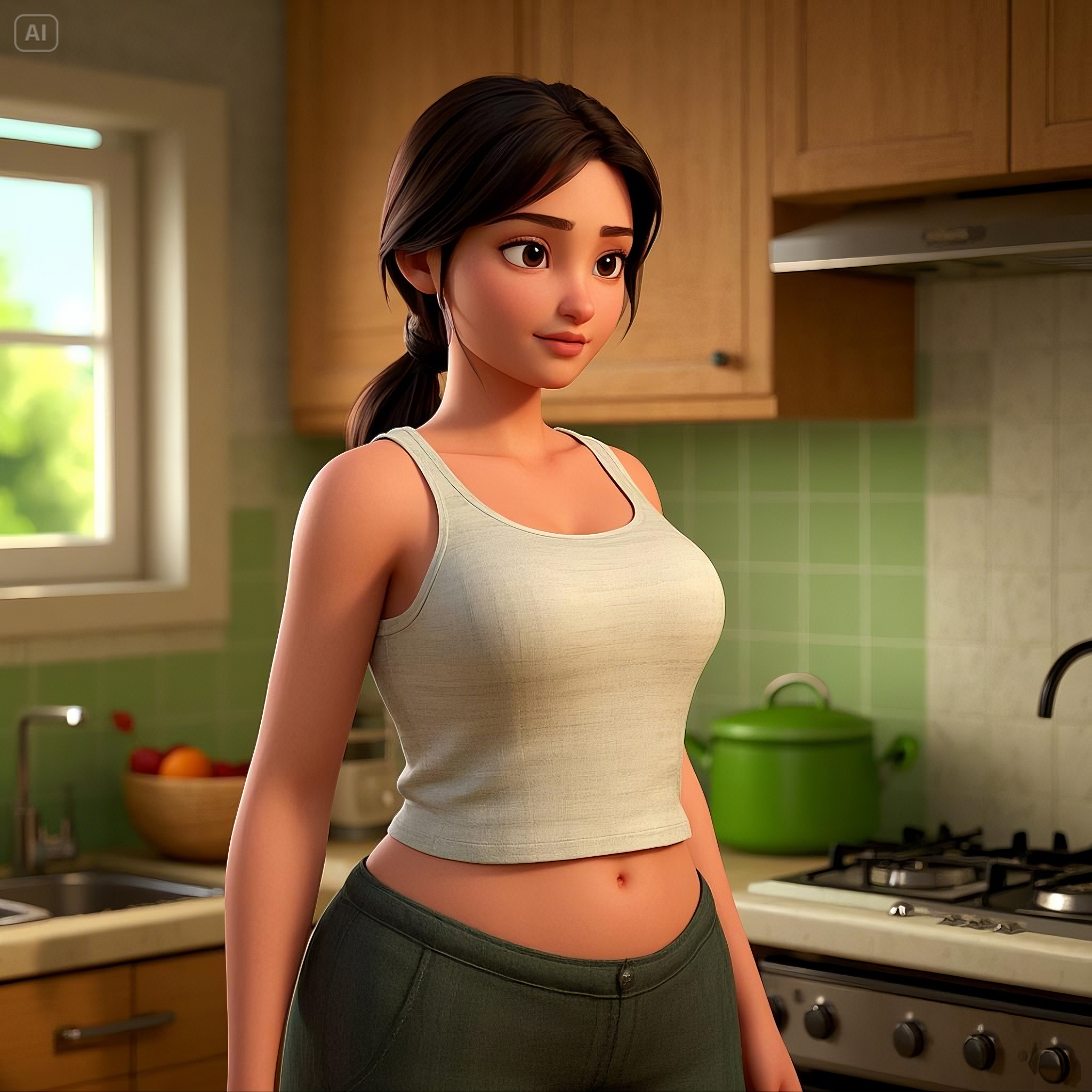 다이어트 - 날씬한 여자