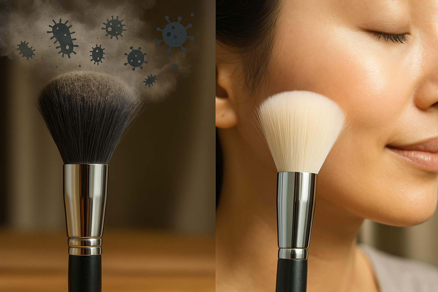 메이크업 브러시 관리