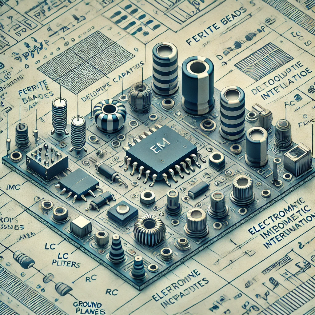 고주파 스위칭으로 인한 EMI 문제 해결을 위한 하드웨어 설계