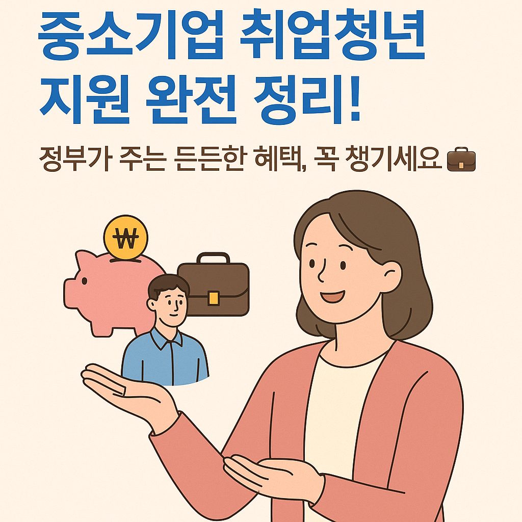 중소기업 취업청년 지원