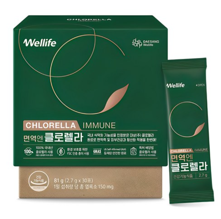 </img src="주소" alt="대상웰라이프 면역엔 클로렐라 30p" >