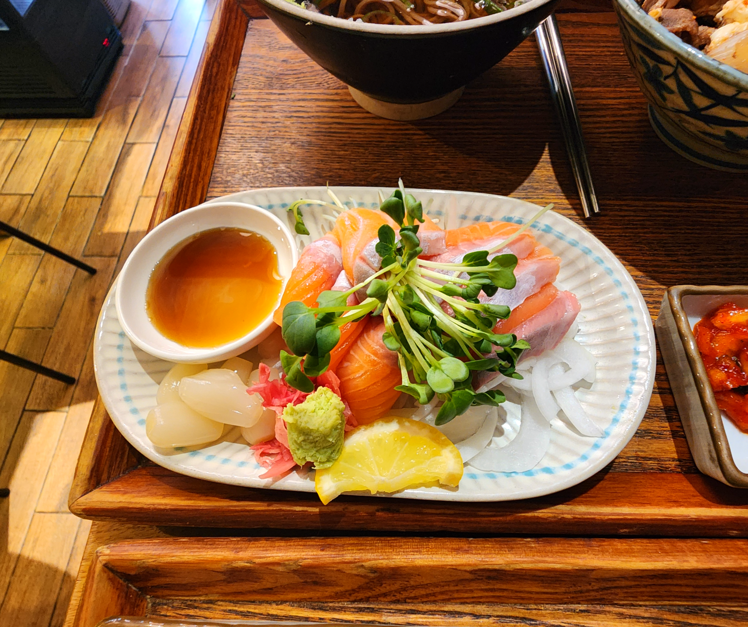 상미식당미니연어사시미