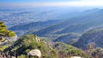 북한산 등산코스 국립공원 둘레길 숨은벽_24