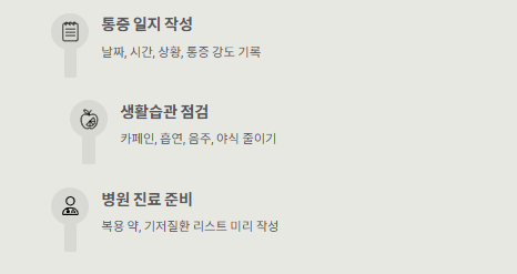가슴이 콕콕 찌르는 증상