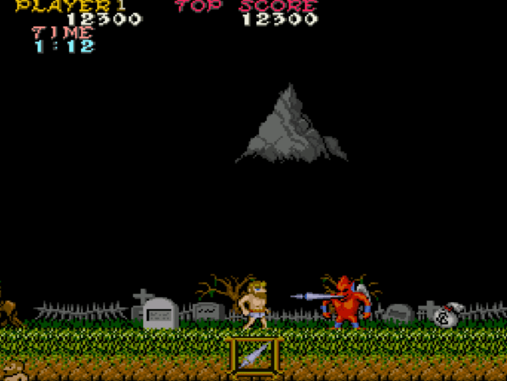 창을-던져-악마를-처치하는-화면