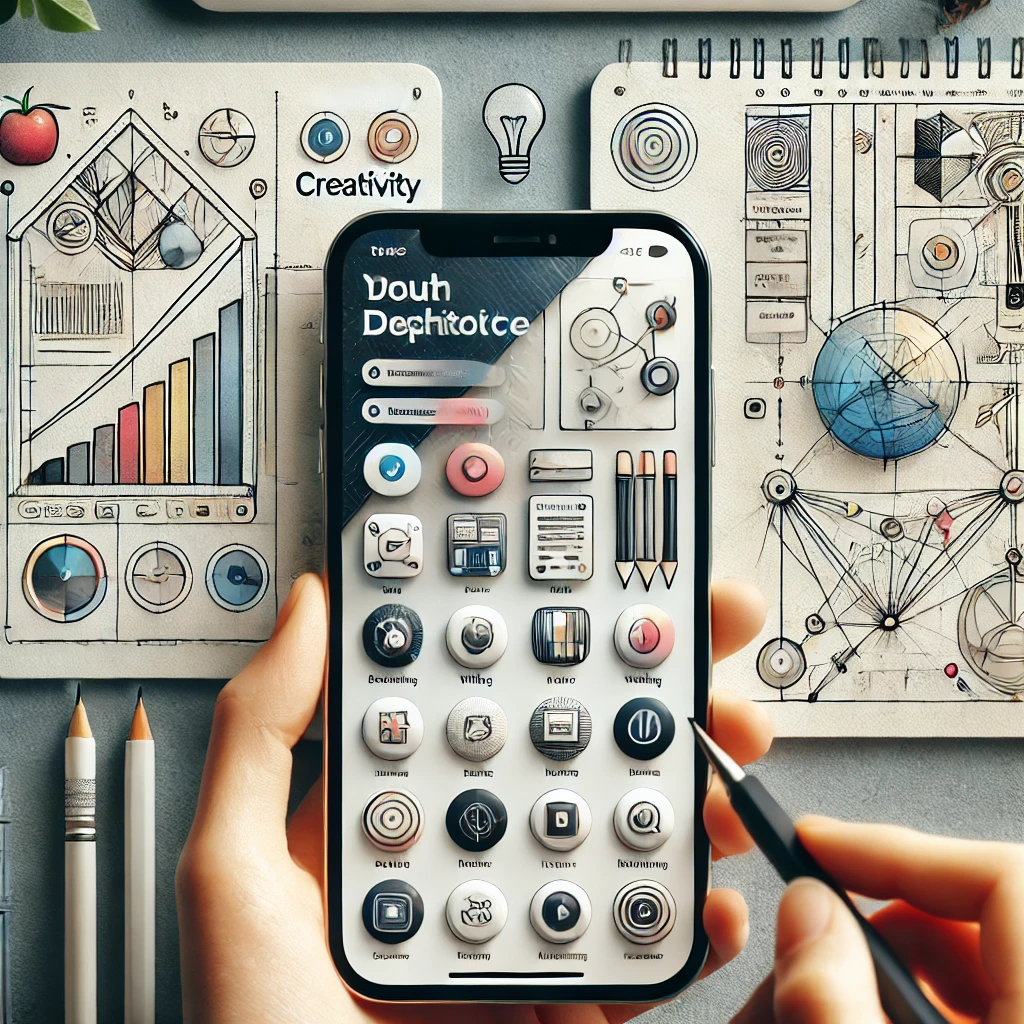 스마트폰으로 창의력 키우기 (디지털 아트 도구, 글쓰기 앱, 아이디어 정리 플랫폼)