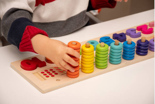 block counting game for kids