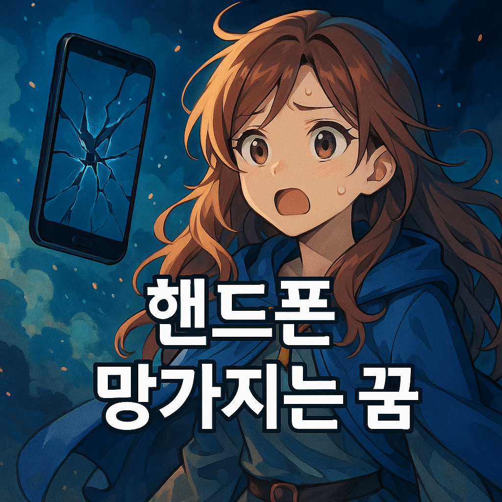 핸드폰 망가지는 꿈