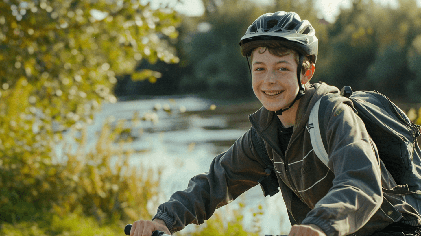 자전거-타는-학생