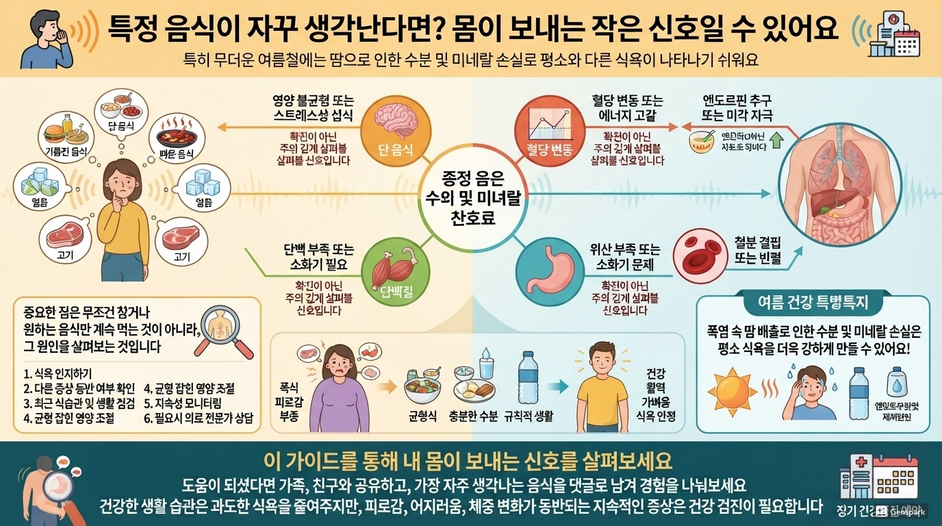 음식 갈망 종합 가이드