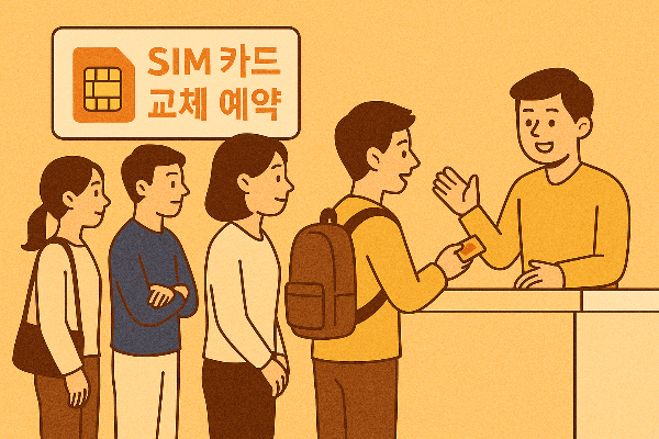 SKT 유심 재발급 예약했는데 분노 폭발?! 유심 교체 꿀팁까지 정리