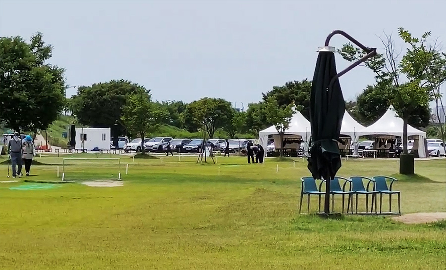 충청북도 청주 미호강파크골프장 소개