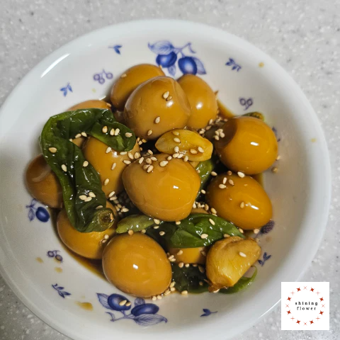 메추리알장조림-완성